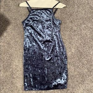 Velvet Bodycon Mini Dress